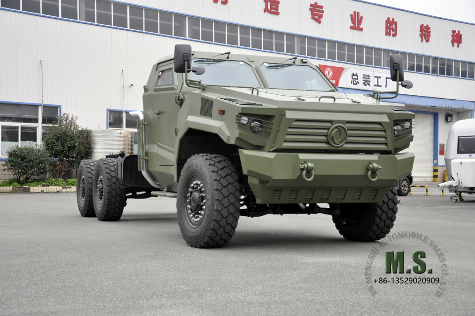 Dongfeng Mengshi_Dongfeng Warrior_ Six Drive Armed Vehicle Chassis ...